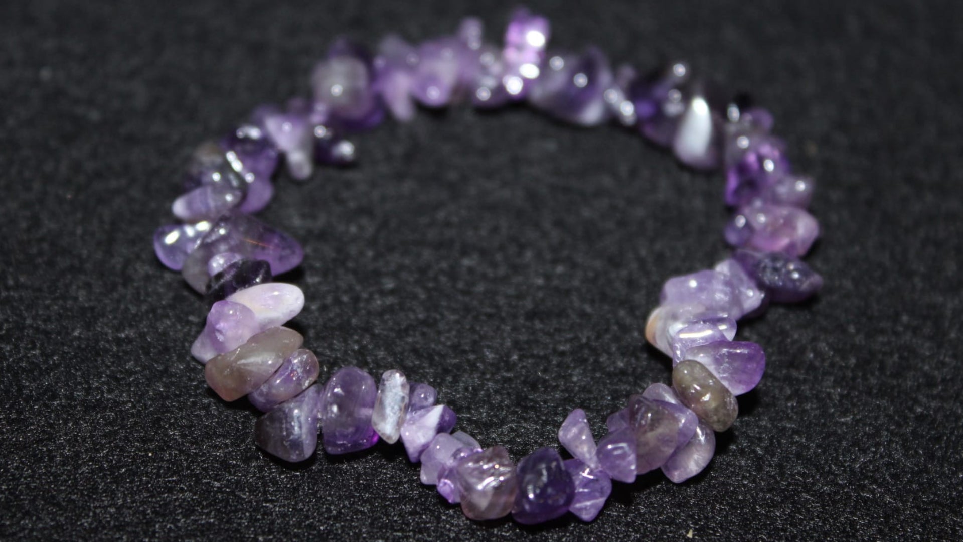 Amethyst splitarmband